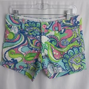 Lilly Pulitzer Textured Callahan Shorts Size 2